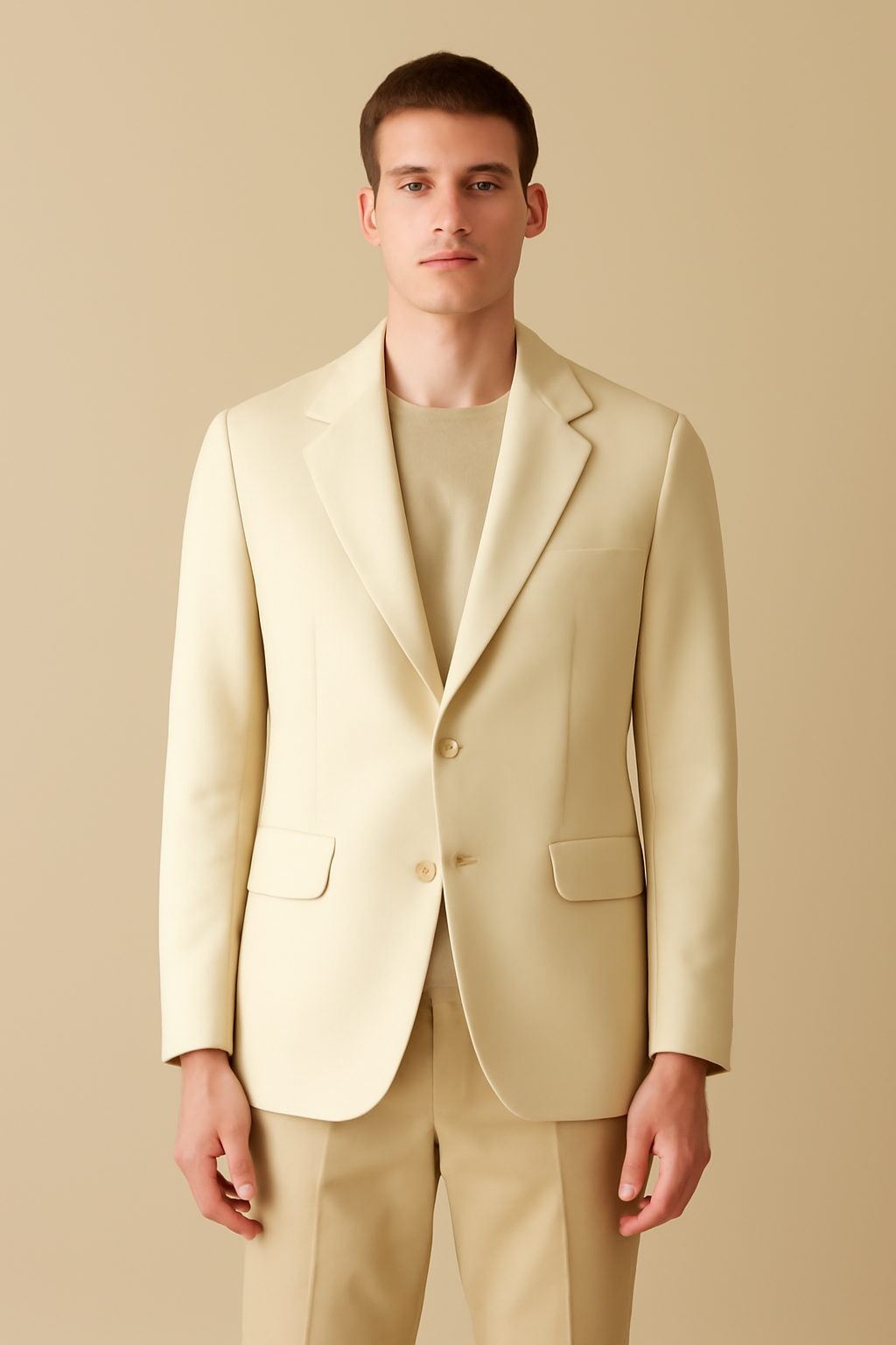 Terra Double-Breasted Wool Blazer