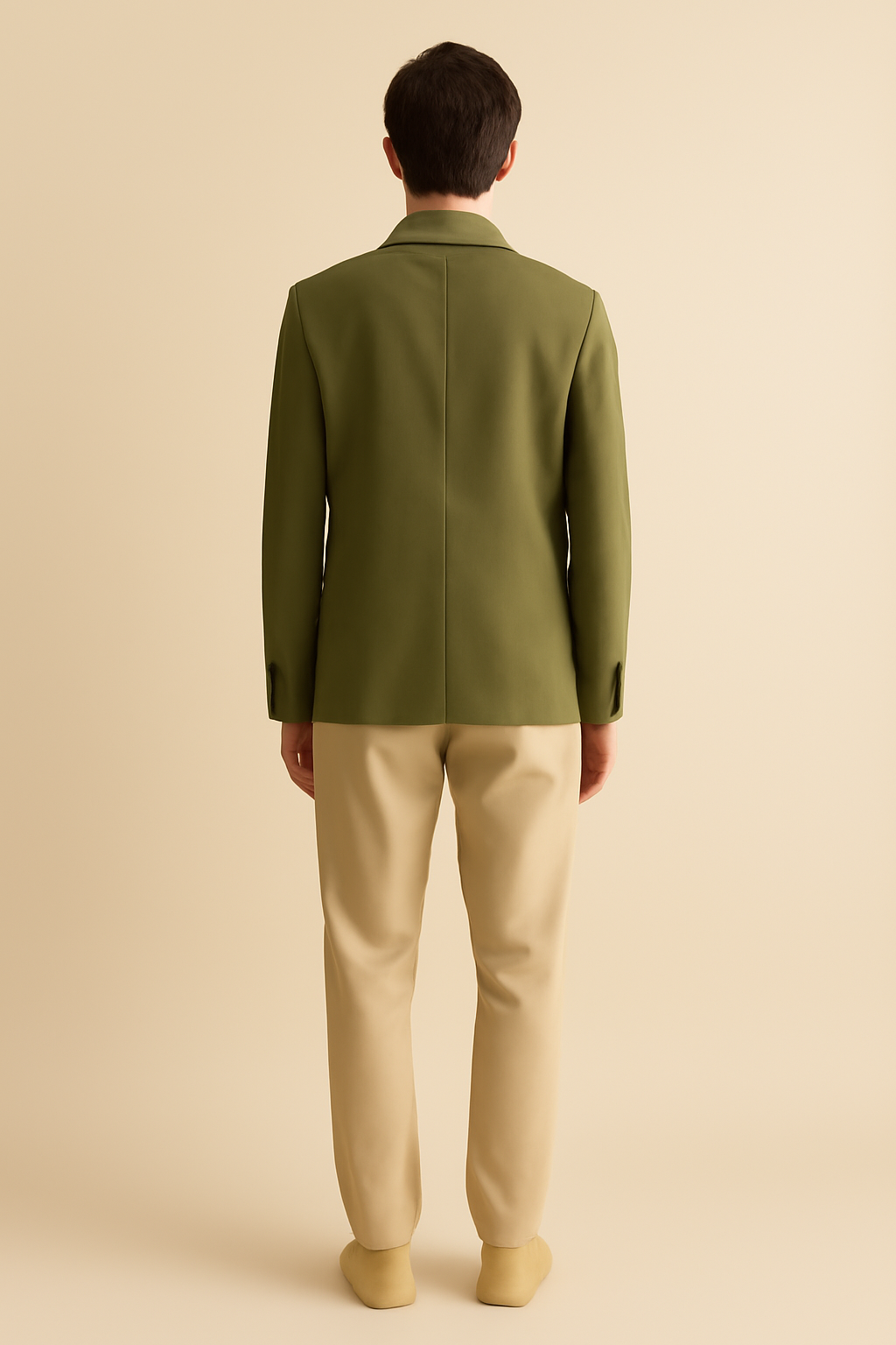 Terra Double-Breasted Wool Blazer