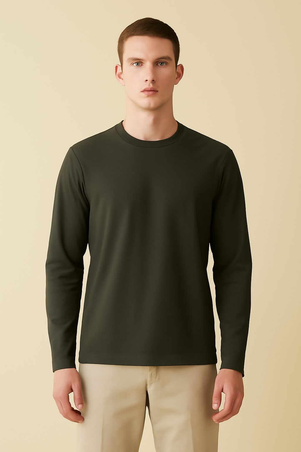 Terra Heavyweight Cotton Long-Sleeve Tee