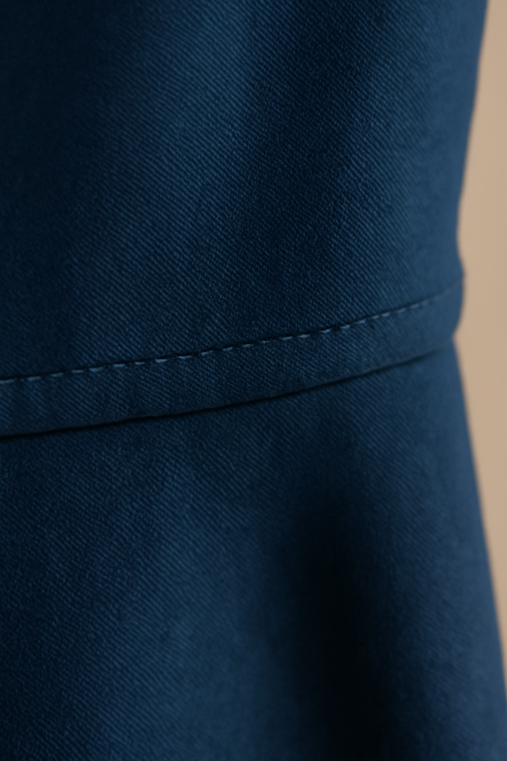 Terra Square-Neck Tencel Shirt Dress