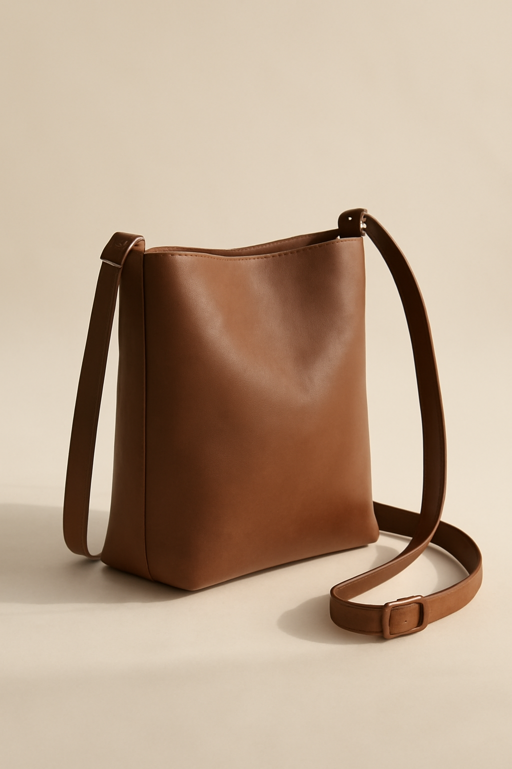 Terra Woven Leather Shoulder Bag
