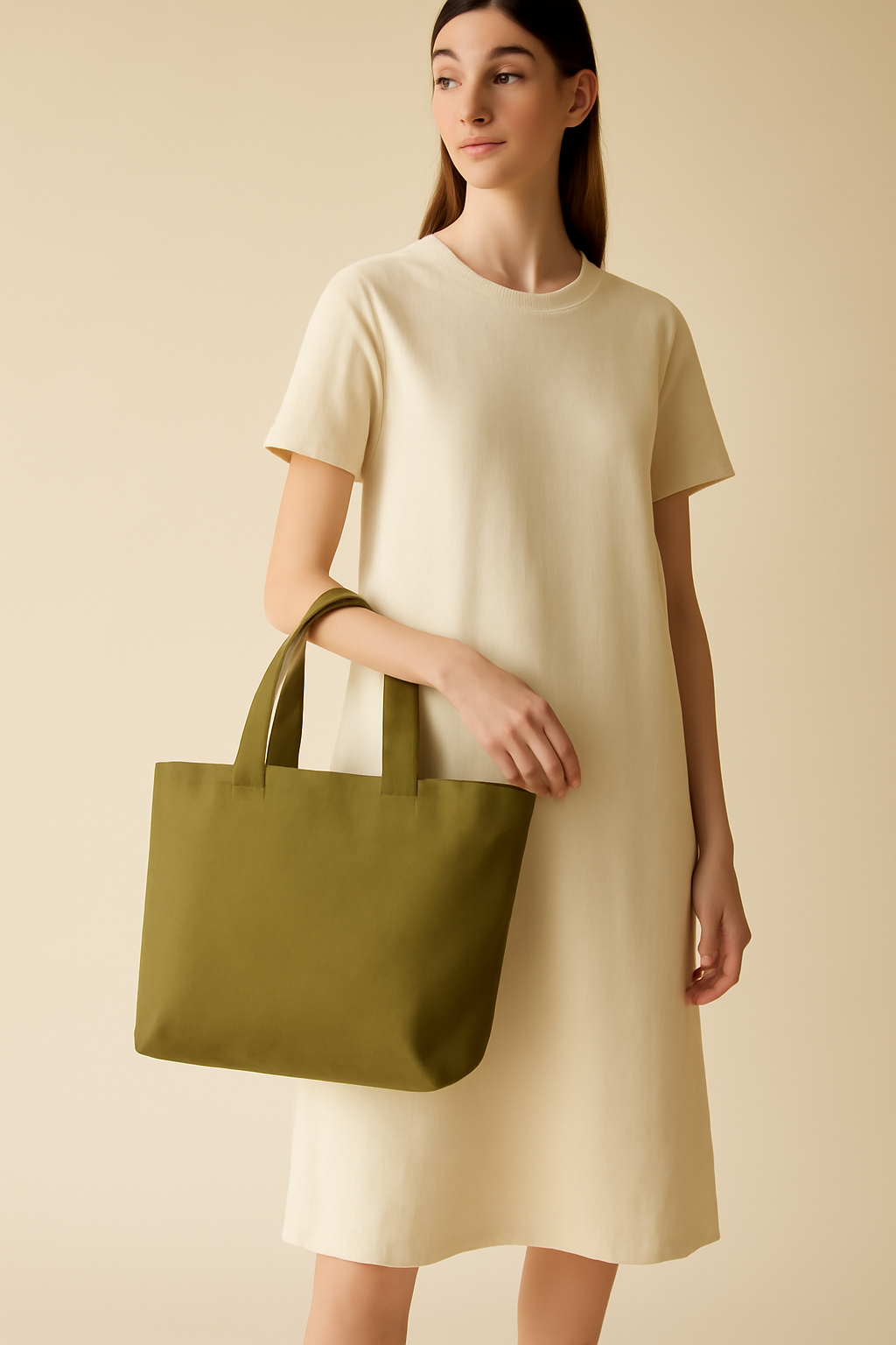 Terra Zip-Top Canvas Bag
